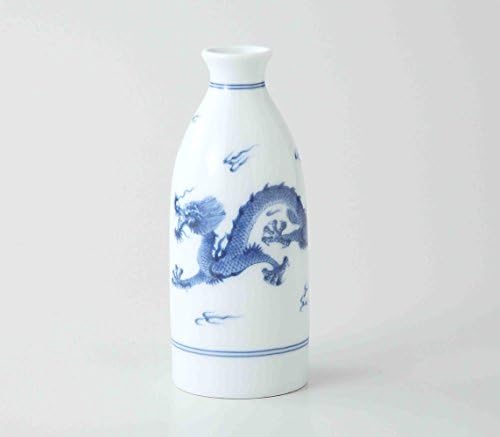 בחירת טוקיו Matcha - בקבוק סאקה ו -2 כוסות סט: דרקון - חרסינה יפנית Hasami [ספינה סטנדרטית מאת SAL עם מספר מעקב וביטוח]